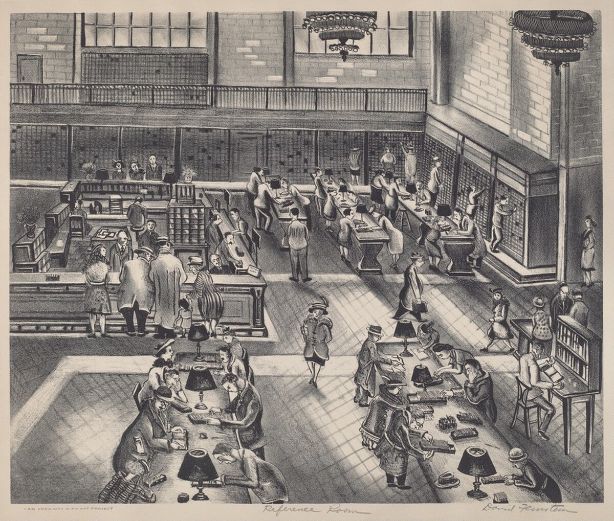 Reference Room by David Feinstein