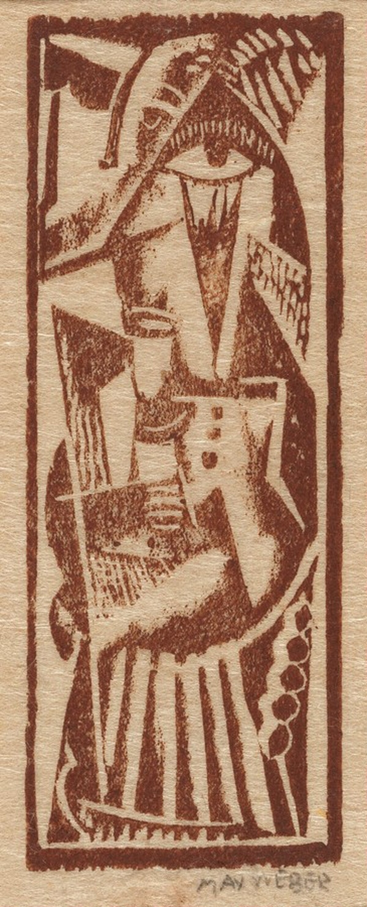 Seated Figure by Max Weber
