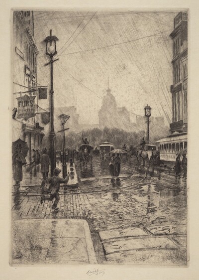 Rainy Day, Broadway