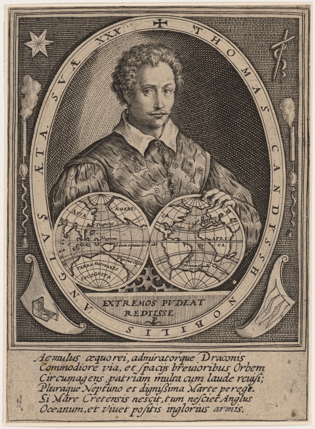 Thomas Cavendish by Crispijn de Passe I