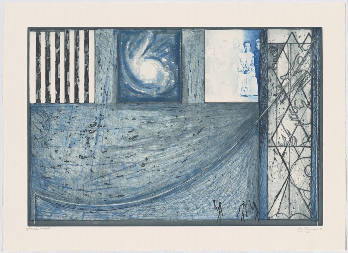 Untitled [trial proof] by Jasper Johns