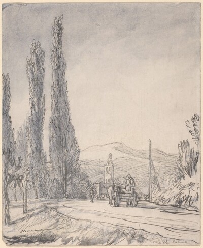 Road in the Marches