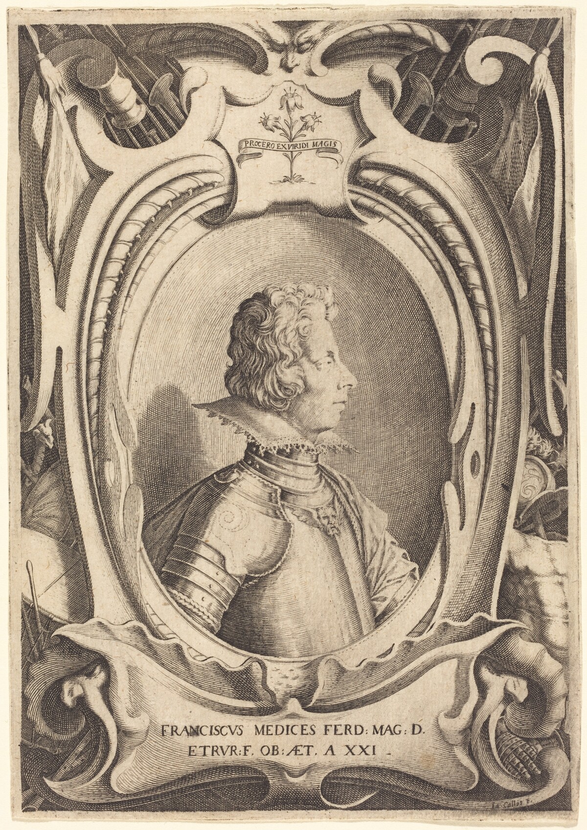 Francesco de' Medici by Jacques Callot