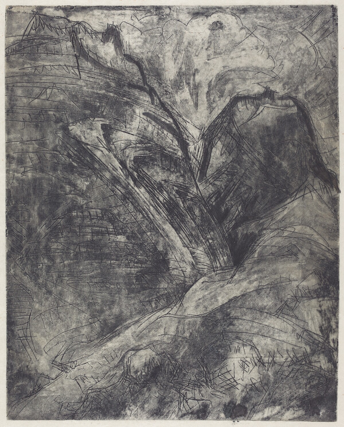 Mountains (Berge) by Ernst Ludwig Kirchner