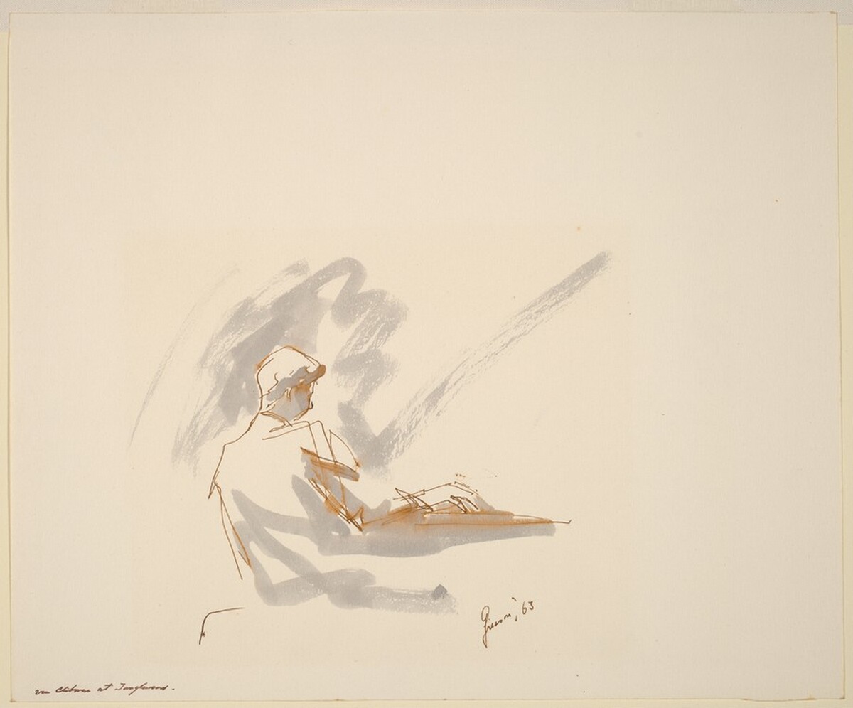 Van Cliburn at Tanglewood by Donald Carlisle Greason