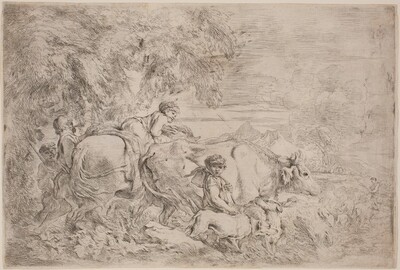Shepherds Following Their Flock