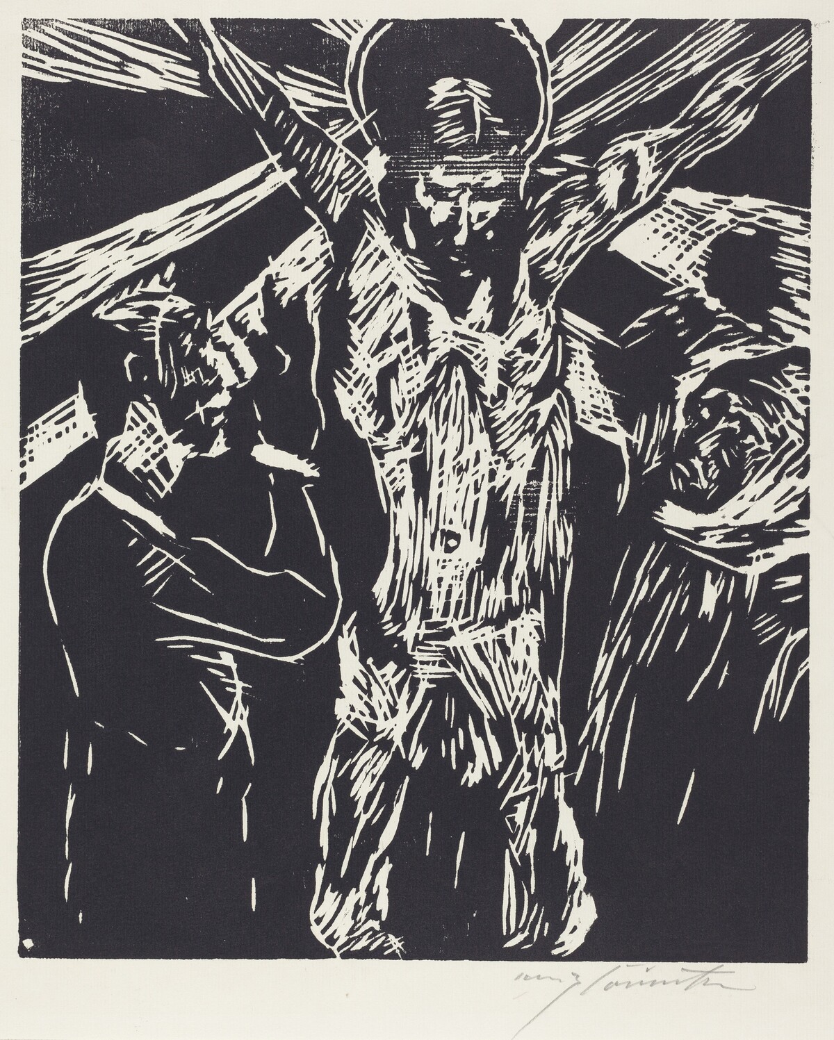 Christus am Kreuz (The Crucifixion) by Lovis Corinth