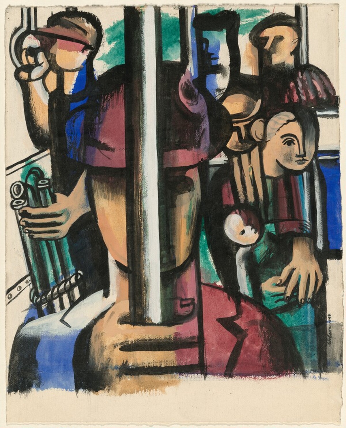 Le Metro by John Wilson
