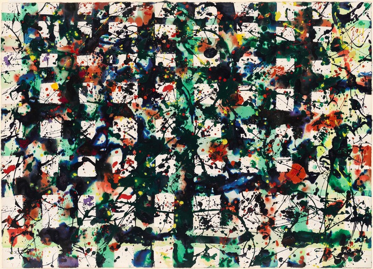 Untitled by Sam Francis