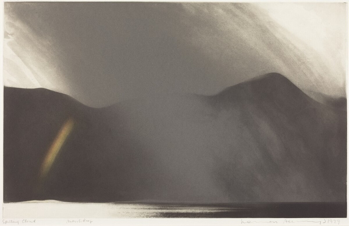 Spilling Cloud by Norman Ackroyd