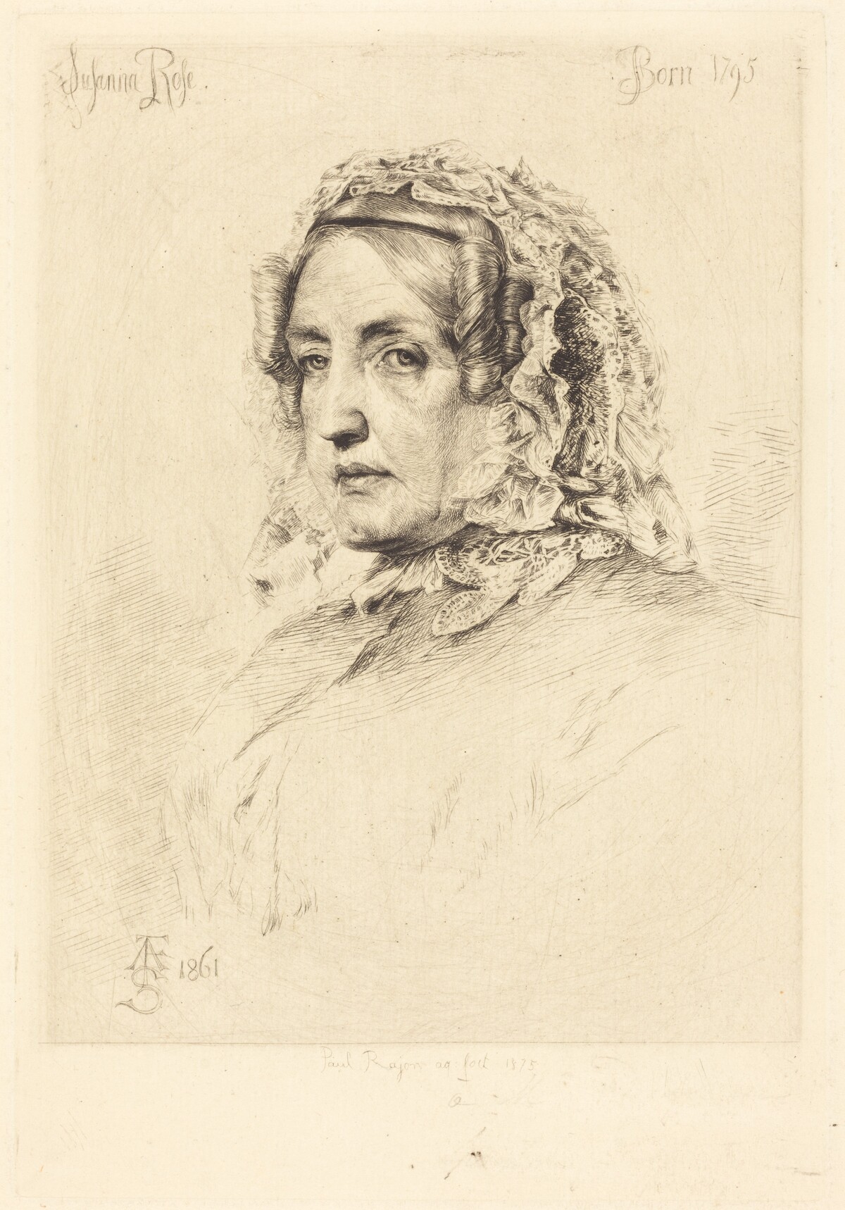 Suzanna Rose by Paul Adolphe Rajon