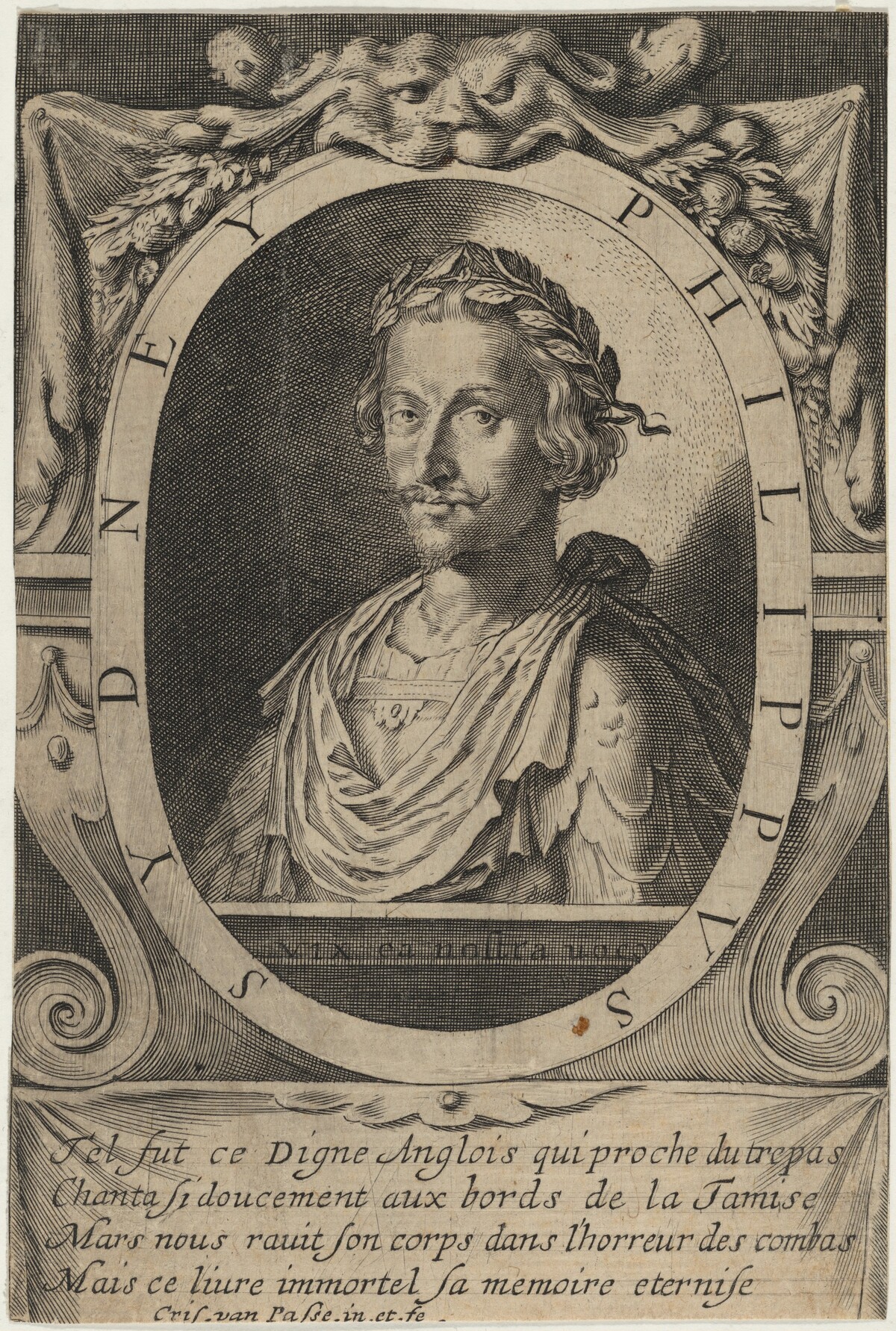 Sir Philip Sidney by Crispijn de Passe II