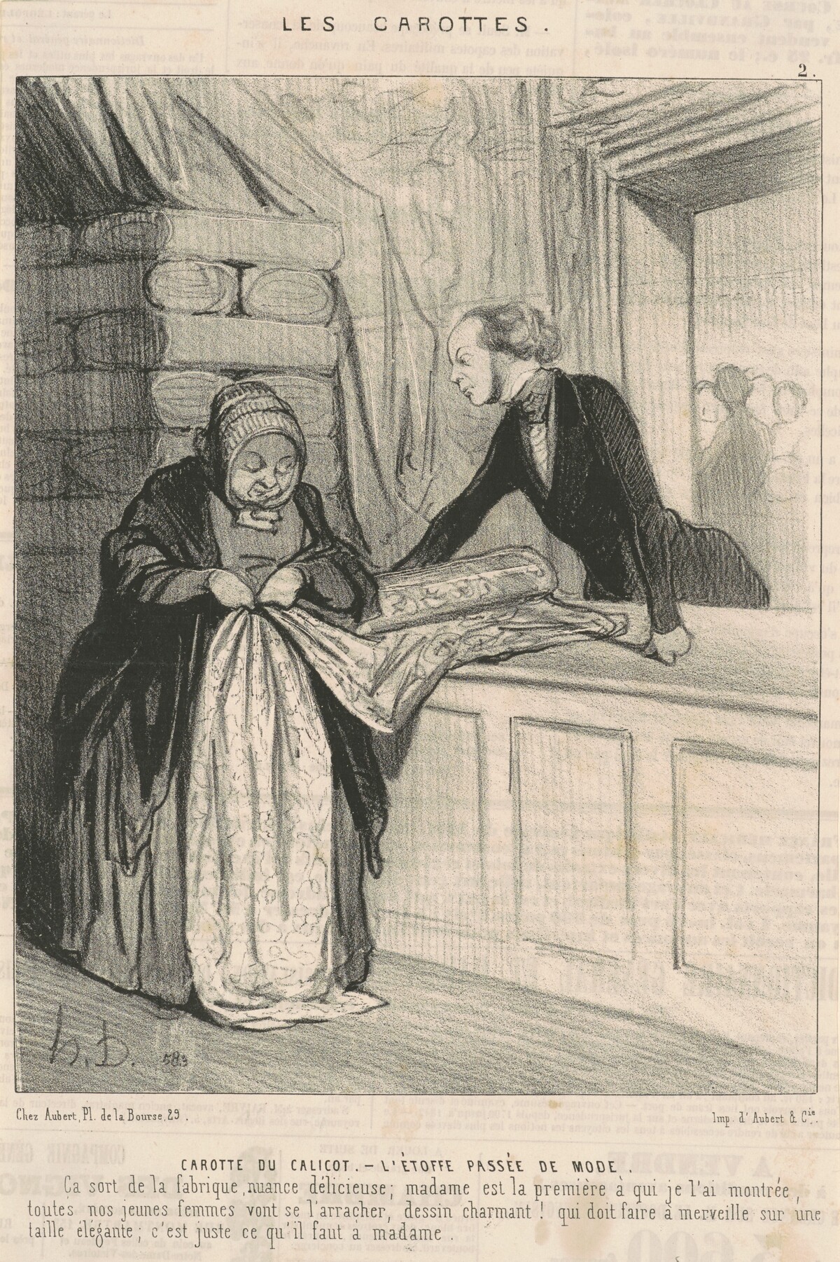 Carotte du calicot by Honoré Daumier