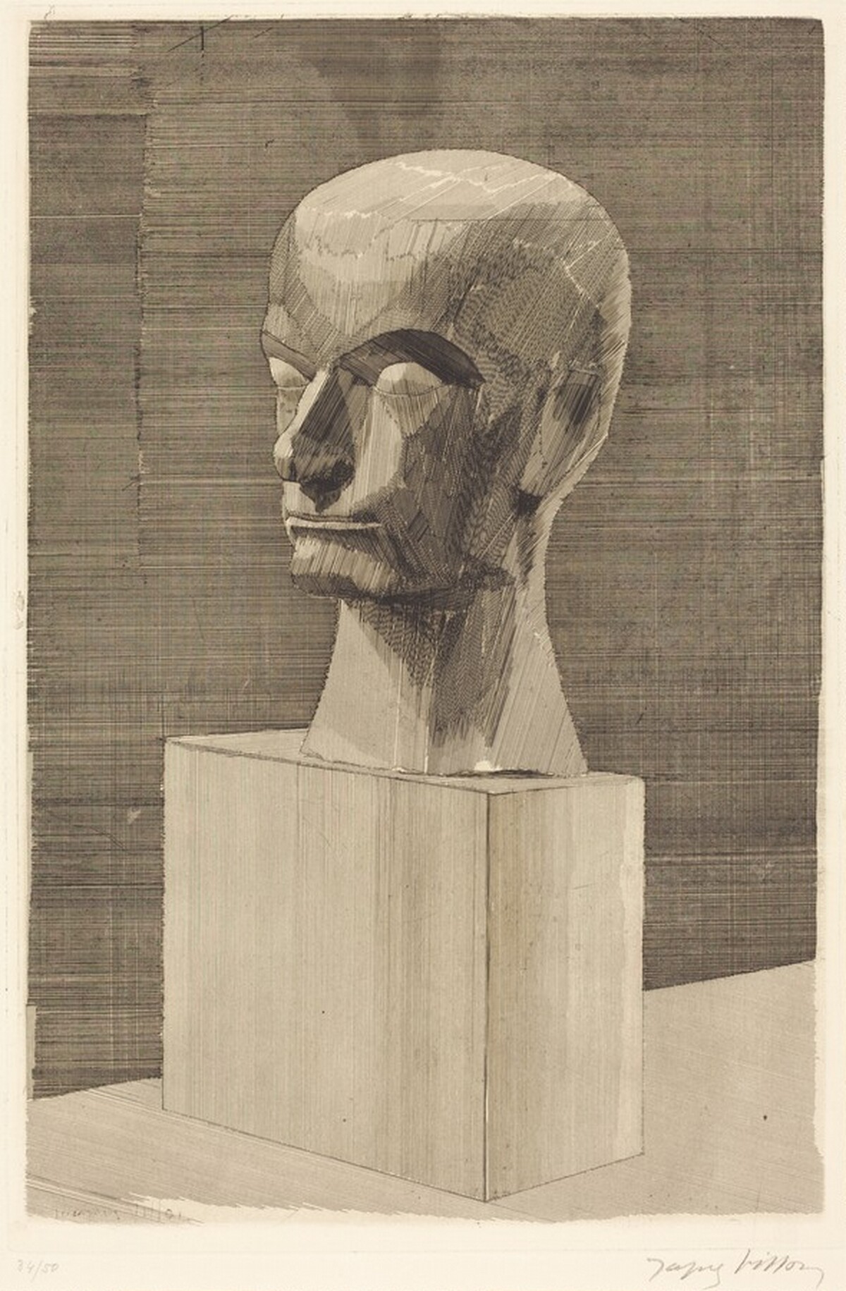 Baudelaire by Jacques Villon