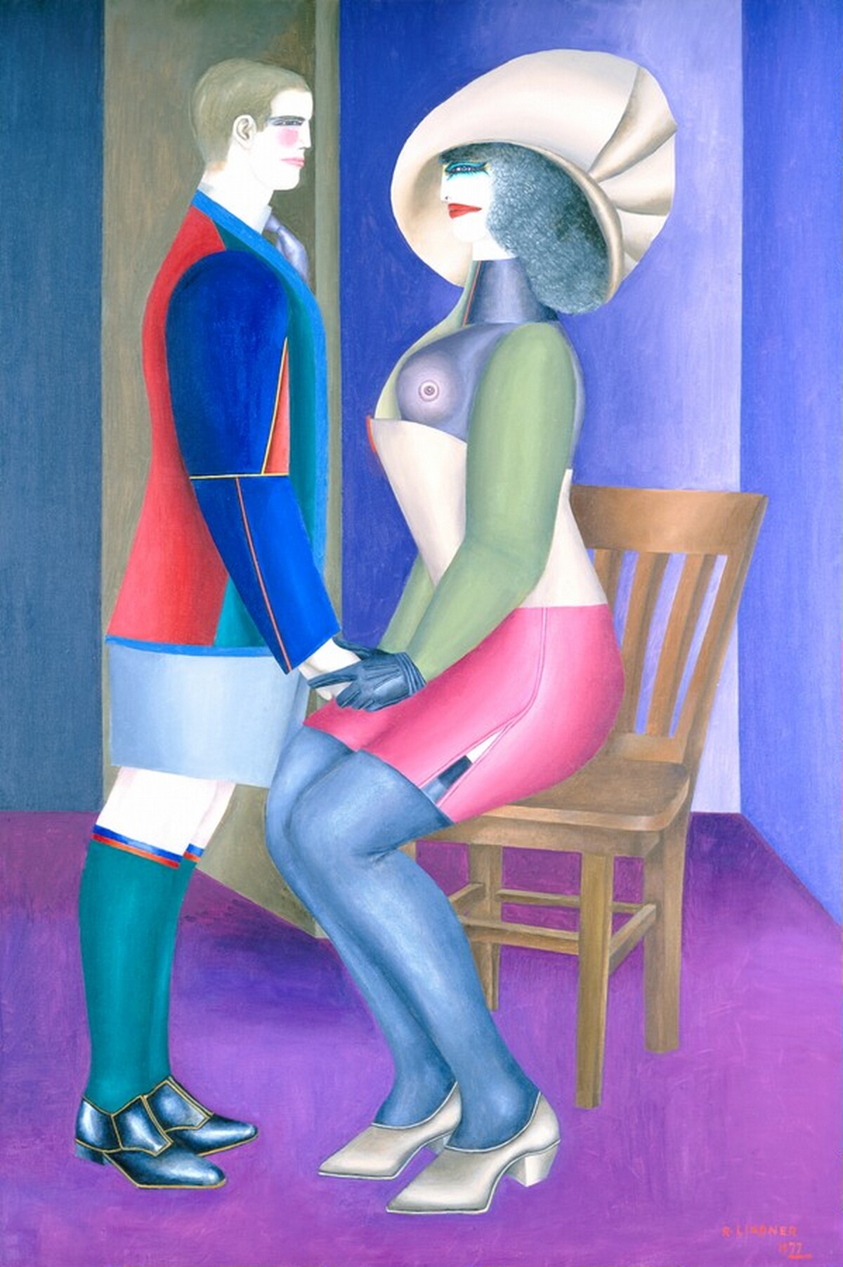 Contact by Richard Lindner