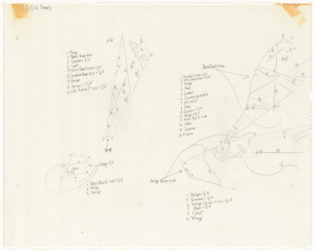 Tracing for Changes and Disappearances #32 (6 of 11) by John Cage