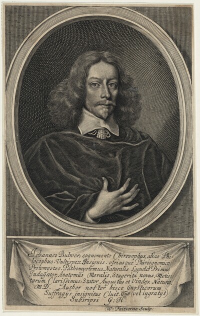 John Bulwer, M.D.