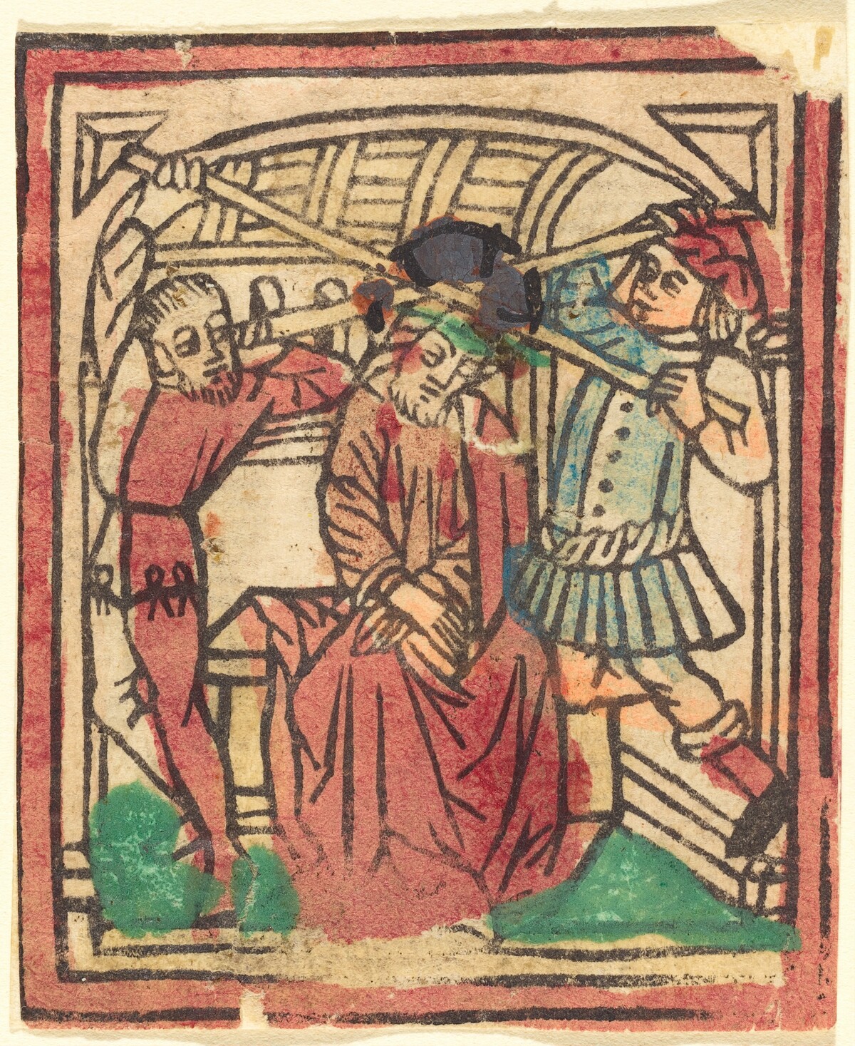 The Crowning with Thorns by German 15th Century