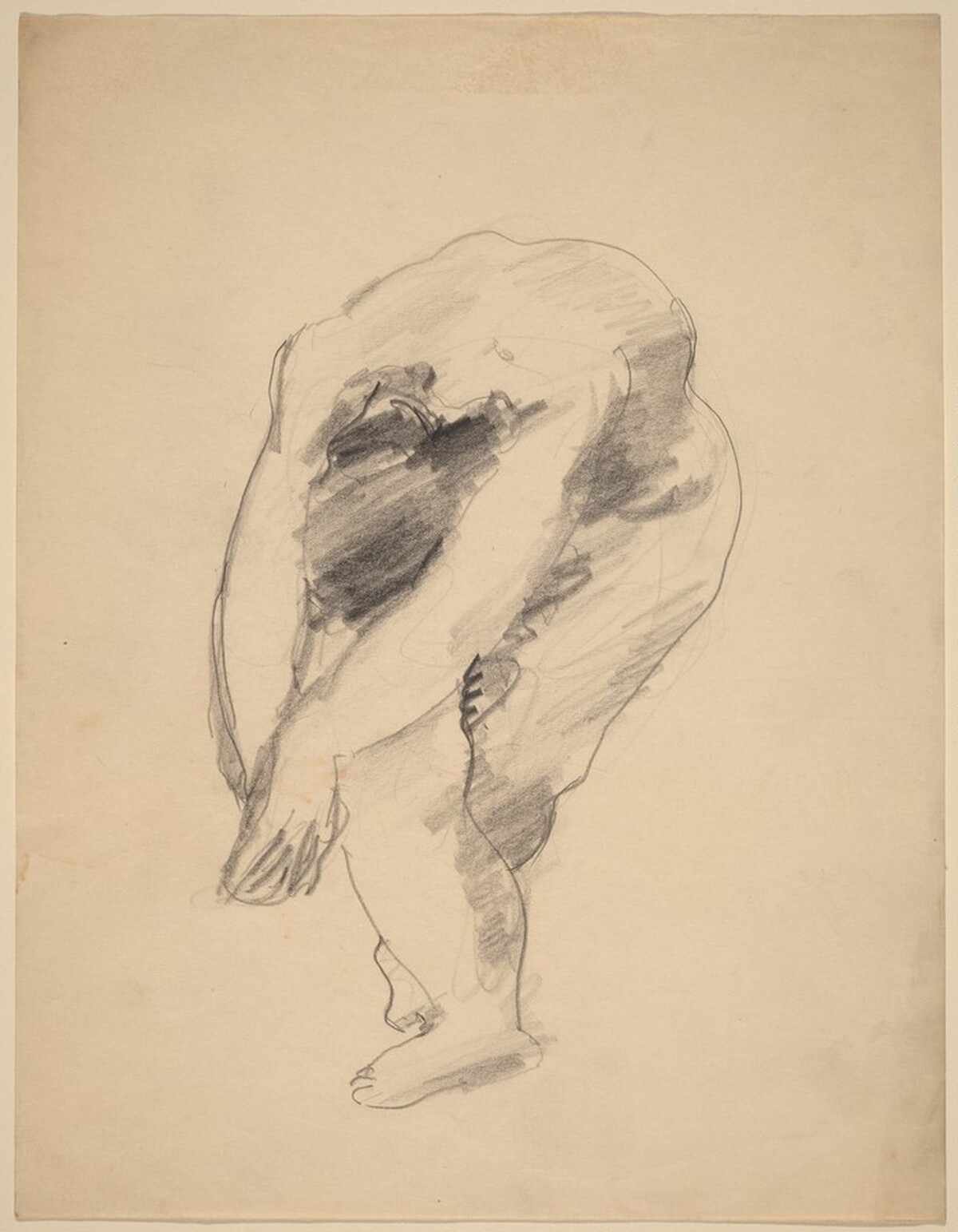 Nude Figure by Mark Rothko