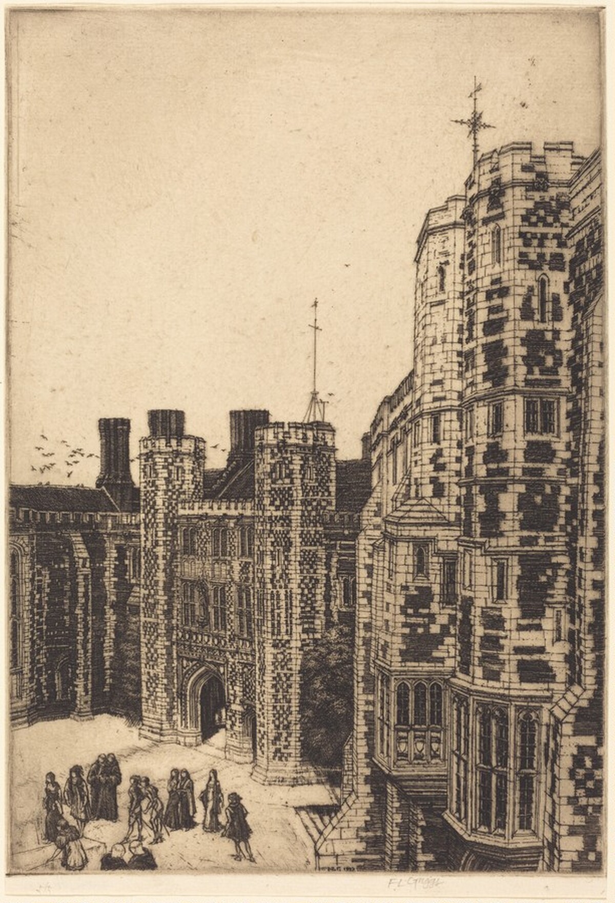 Palace Court by F.L. Griggs