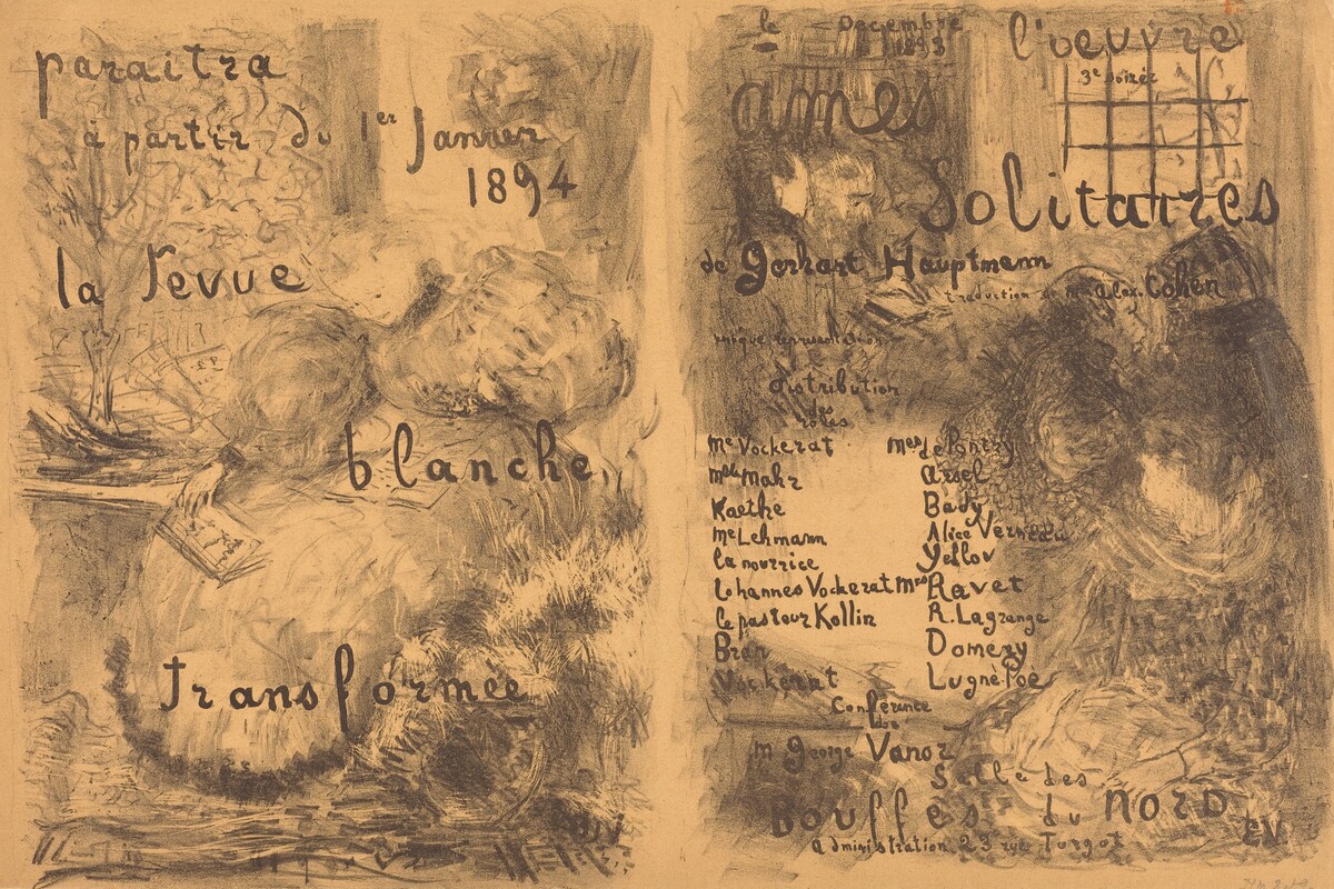 Ames solitaires by Edouard Vuillard