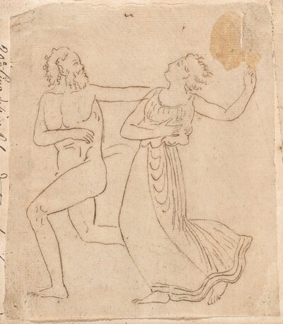 Satyr and Maenad, from Dance in Honor of Bacchus