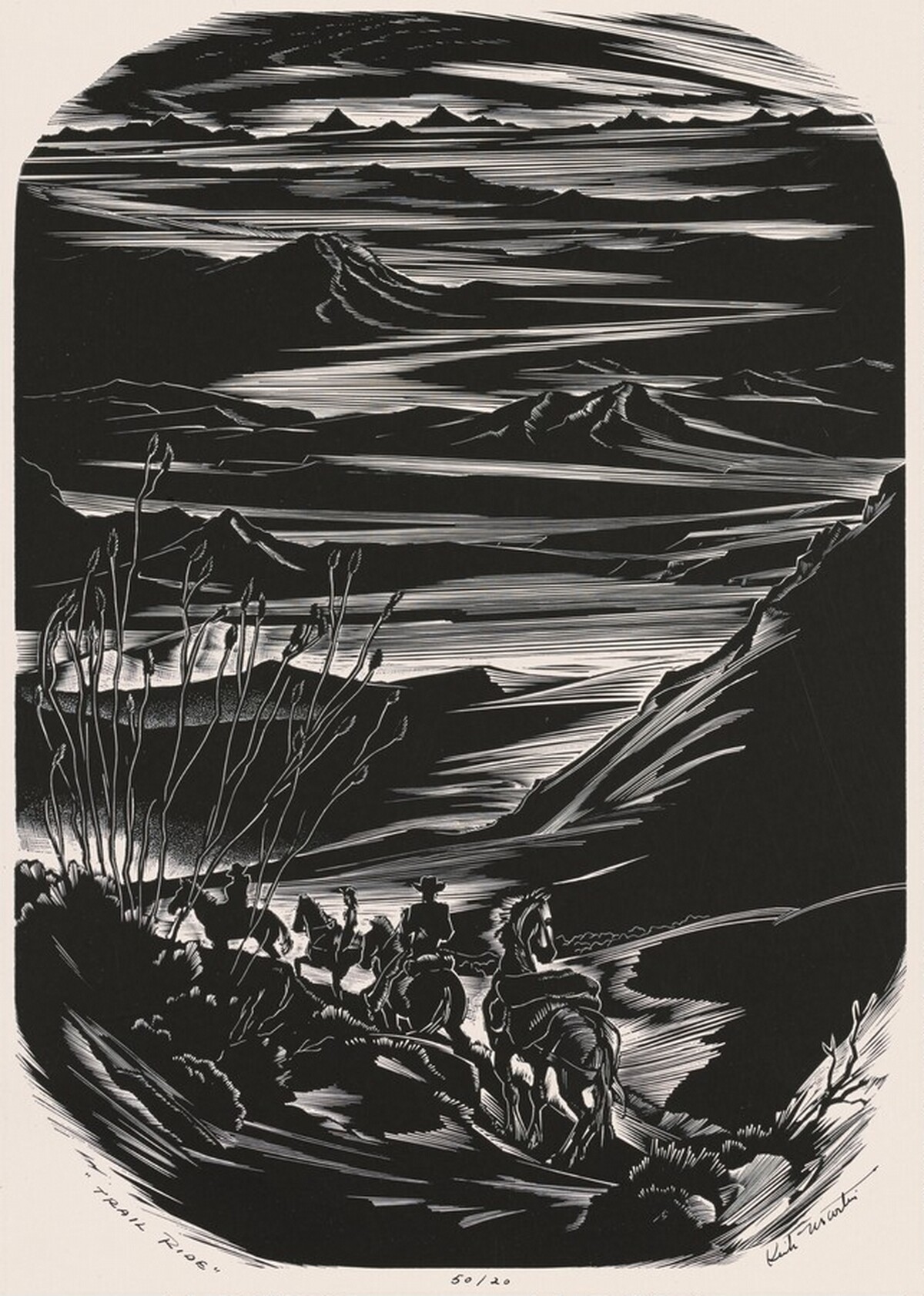 Trail Ride by Kirk Martin