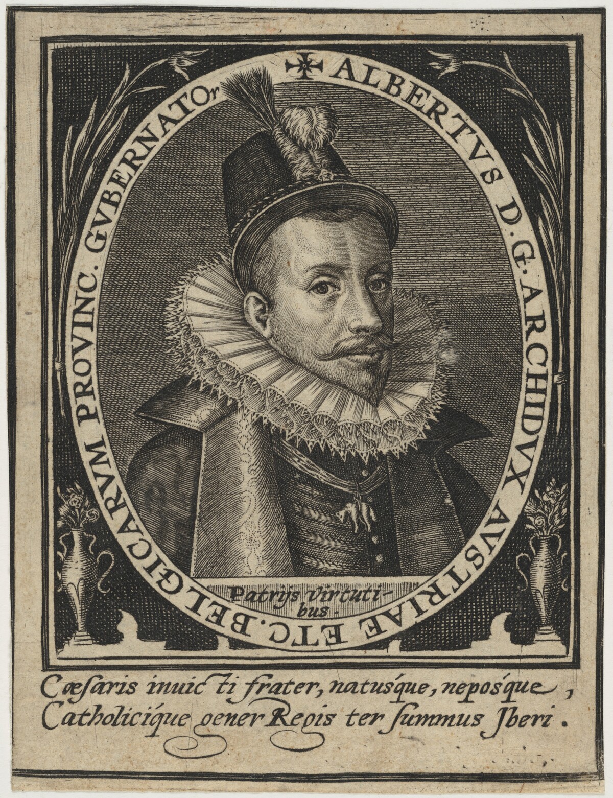 Albert VII, Archduke of Austria by Attributed to Hieronymus Wierix