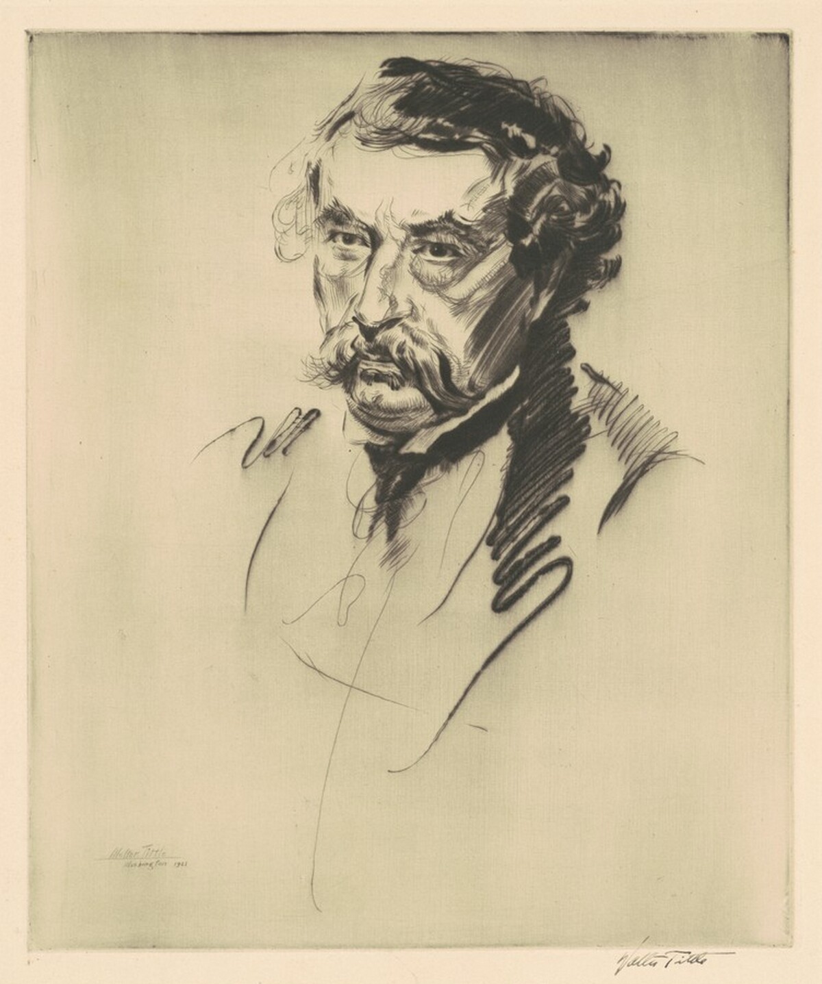 Monsieur Aristide Briand, Former Premier of France by Walter Tittle