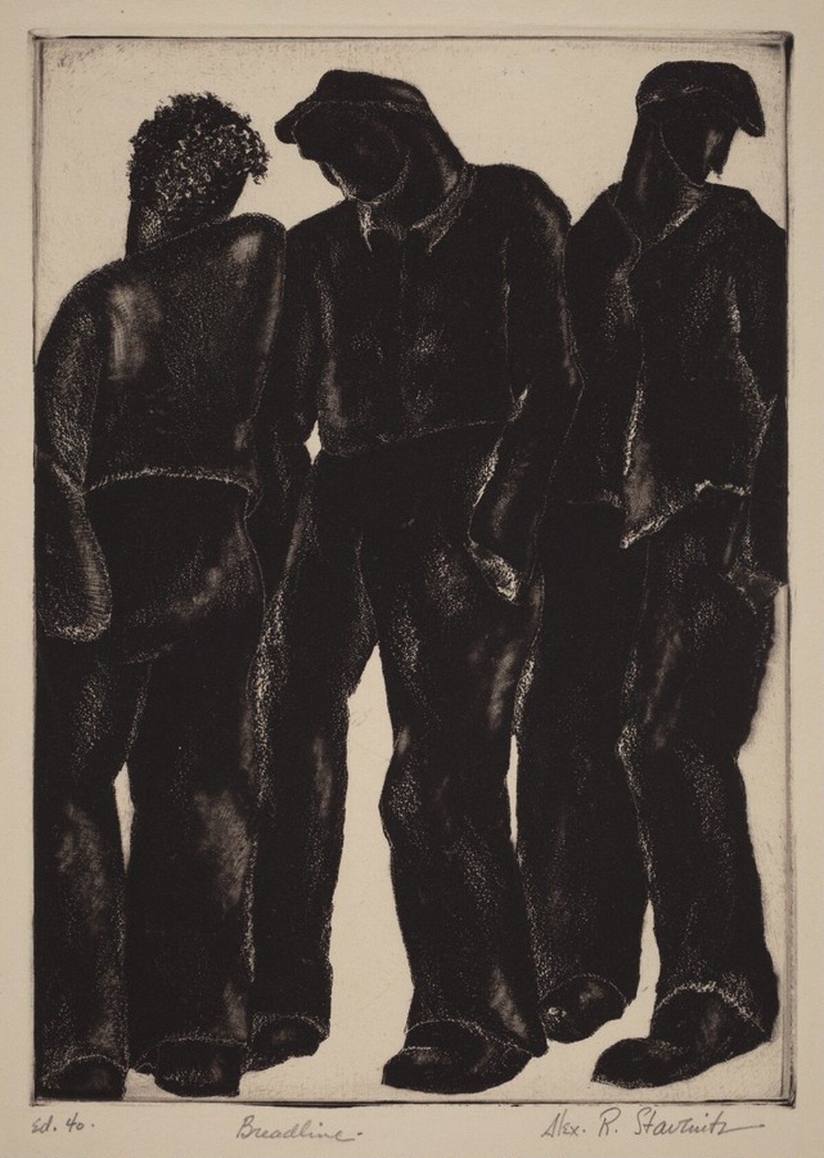Breadline by Alexander Raoul Stavenitz
