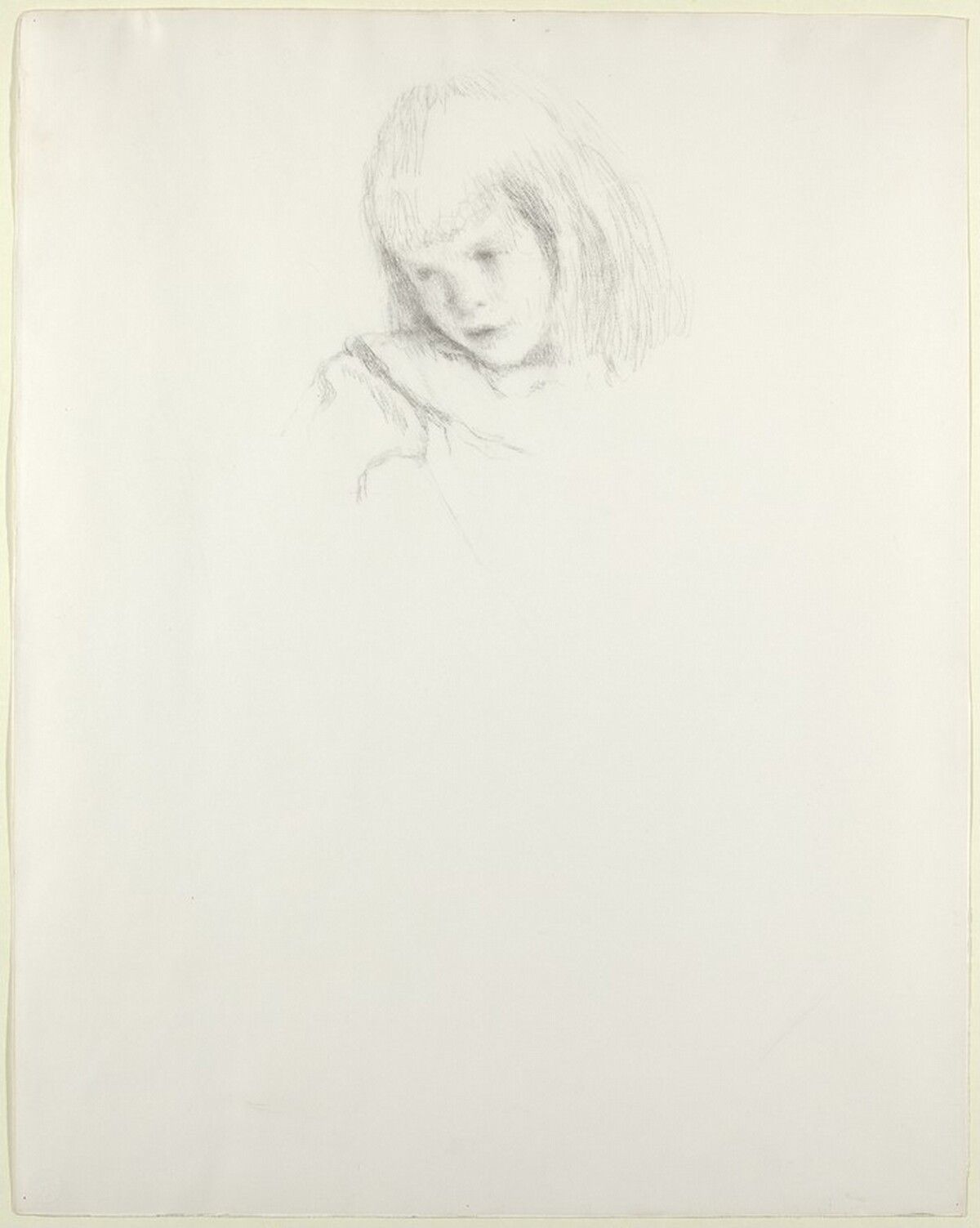 Study of a Girl by Lilian Westcott Hale