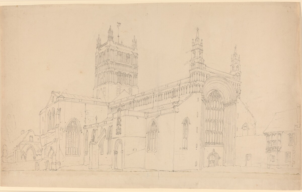 Tewkesbury Abbey by Joseph Mallord William Turner