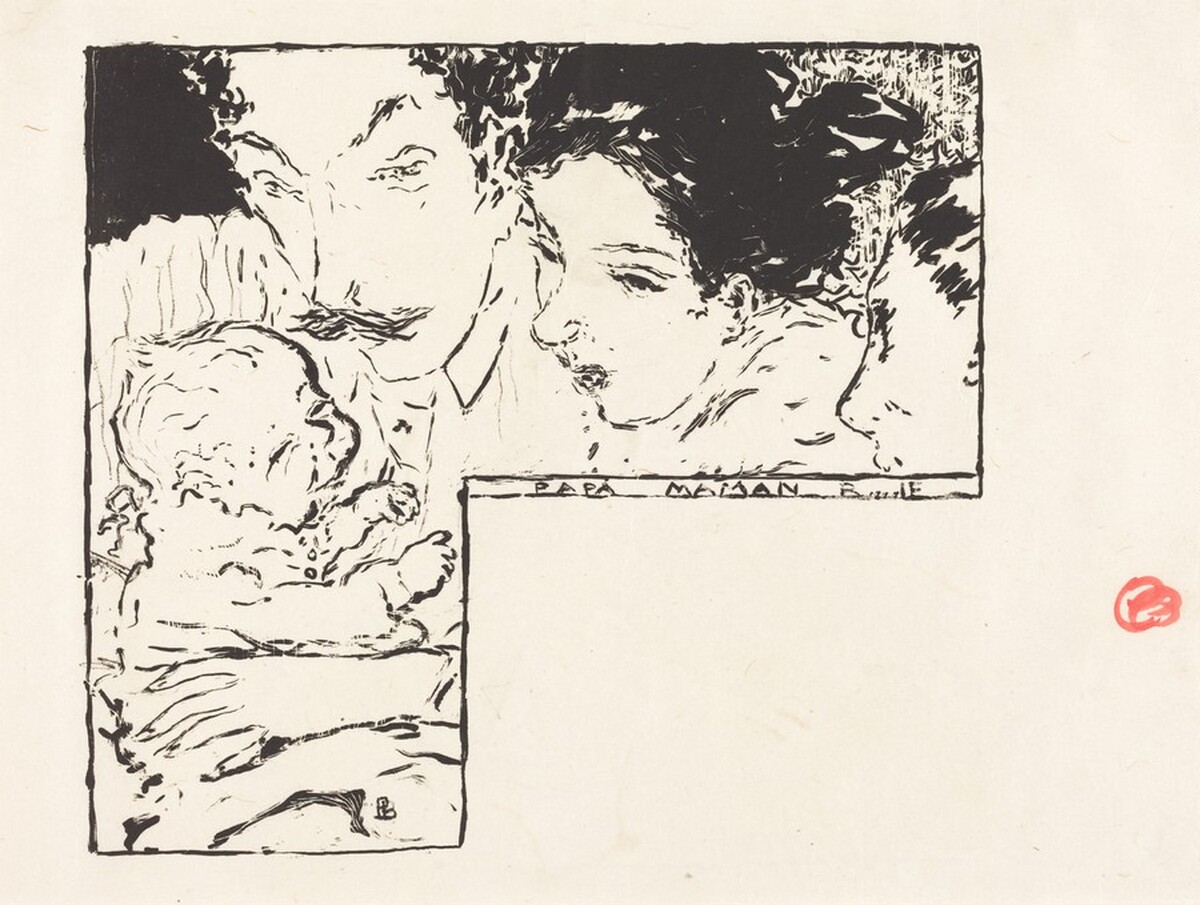 Papa, Maman by Pierre Bonnard