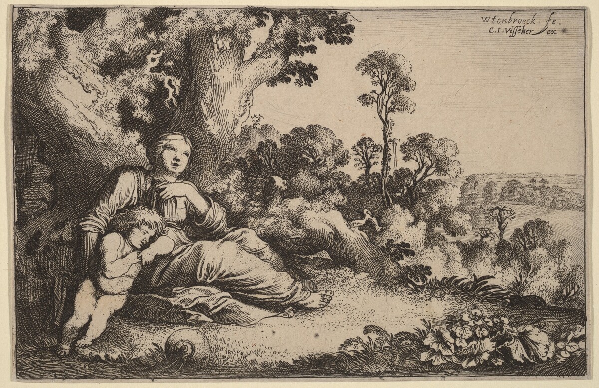 Hagar in the Desert by Moyses van Uyttenbroeck