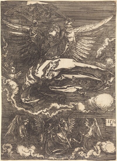 The Sudarium Held by One Angel