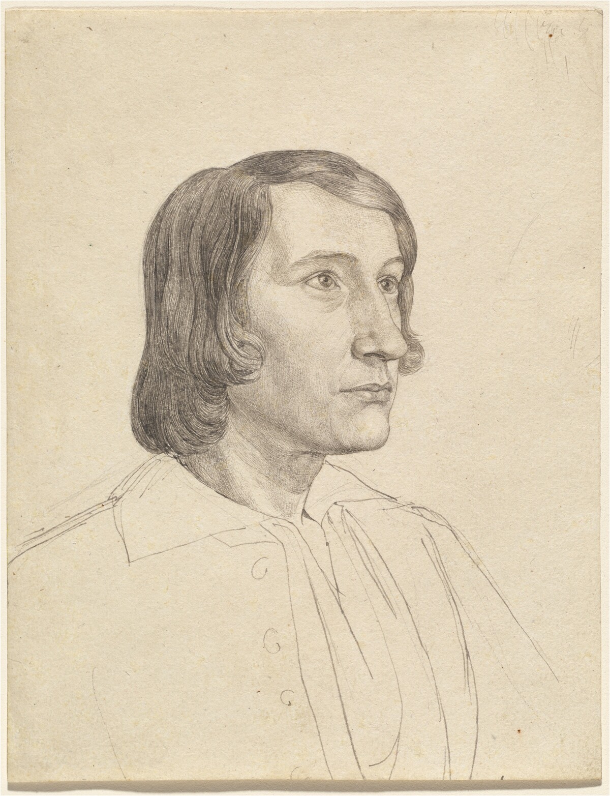 Gustav Heinrich Naeke by Julius Schnorr von Carolsfeld