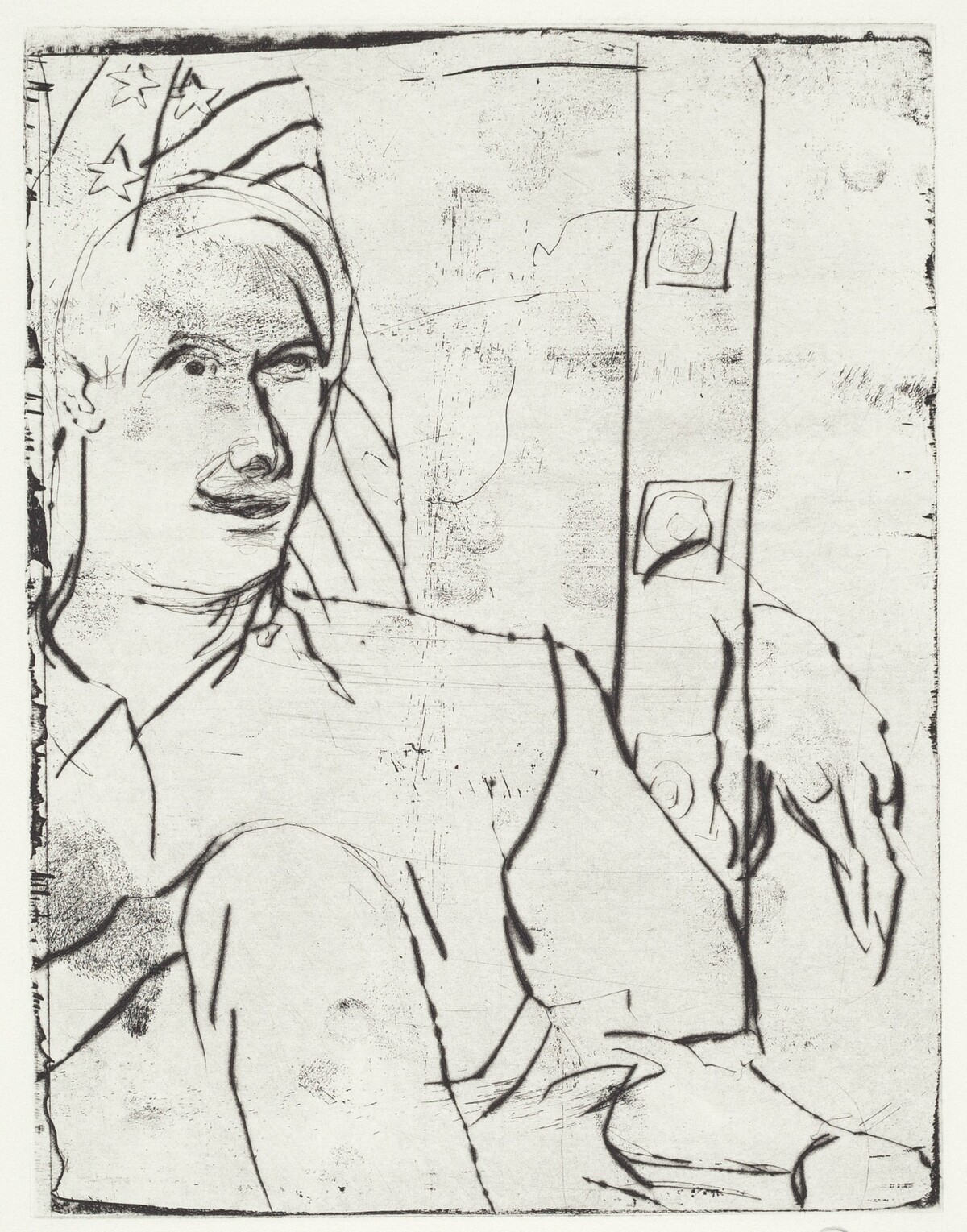 C.J.D. by Richard Diebenkorn