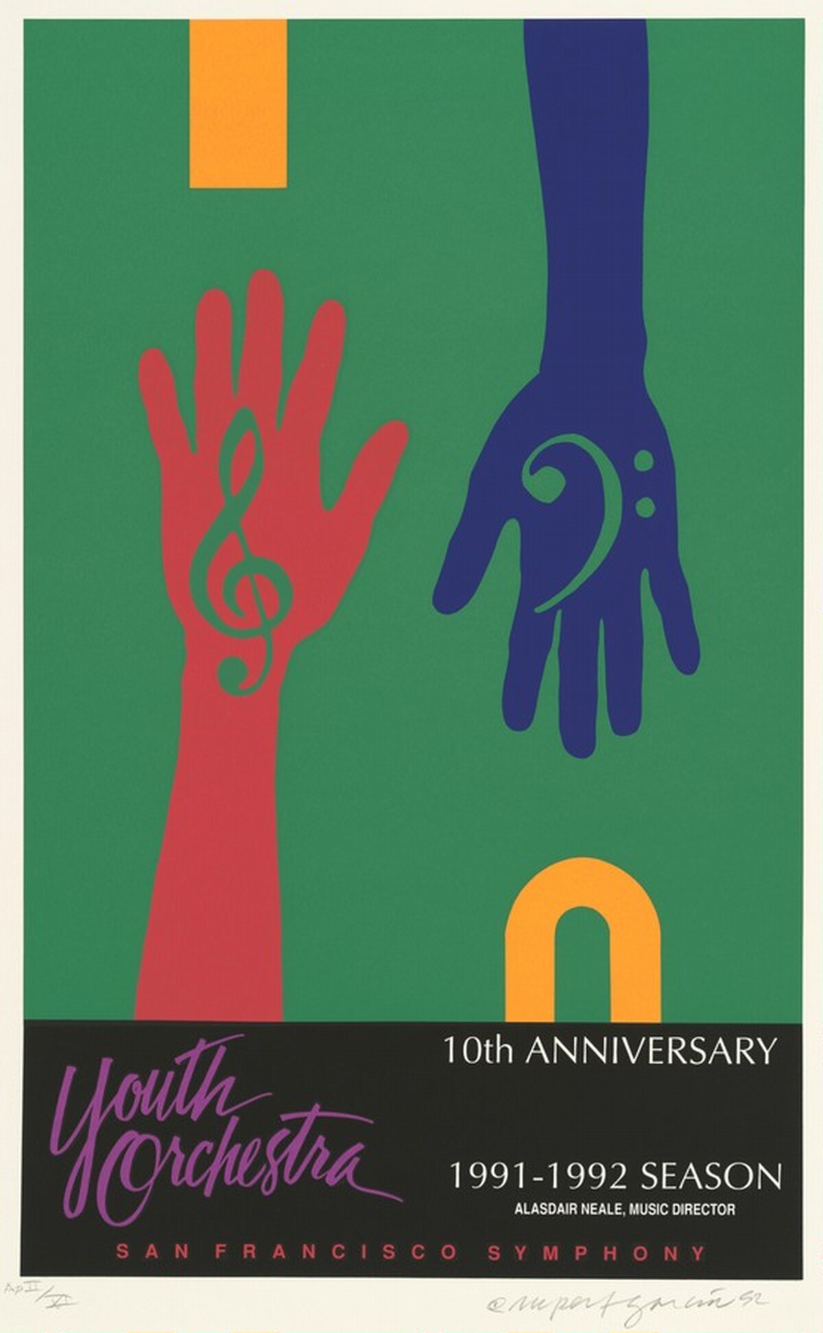 Youth Orchestra 10th Anniversary / San Francisco Symphony by Rupert García