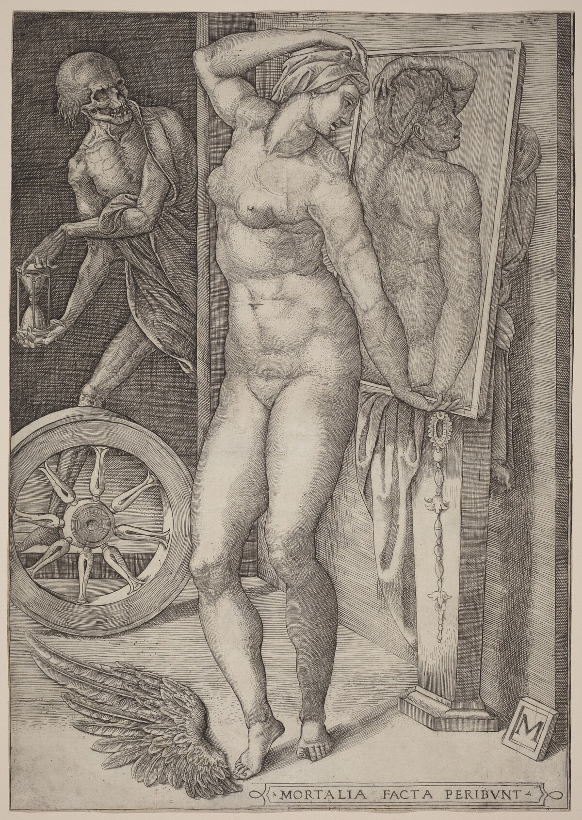 Allegory of Vanity (Death Surprising a Woman) by Italian 16th Century