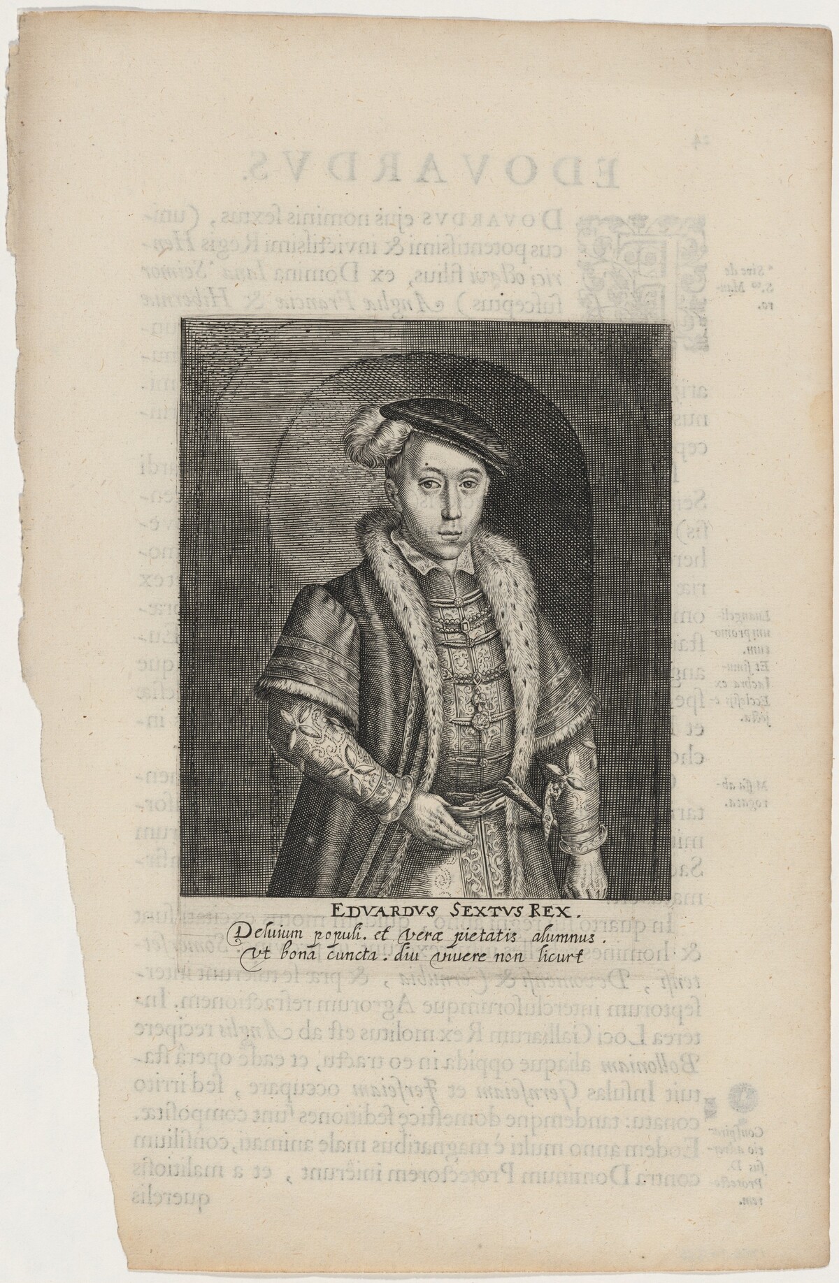 Edward VI by Willem de Passe and Magdalena de Passe
