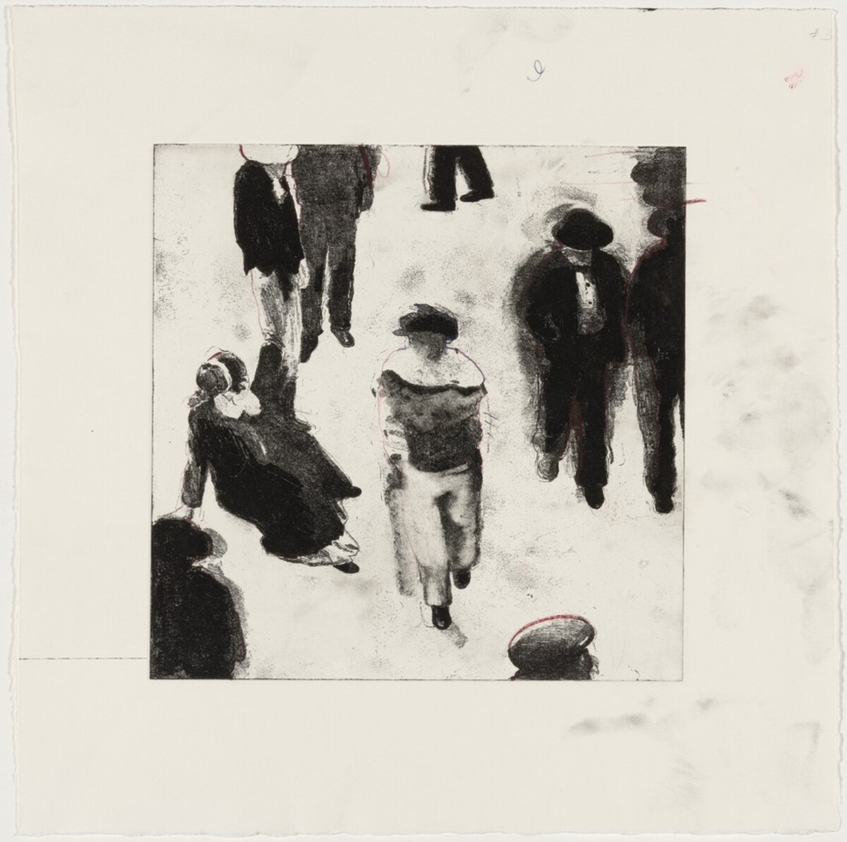 Eighty Second Street [working proof 3] by Christopher Brown