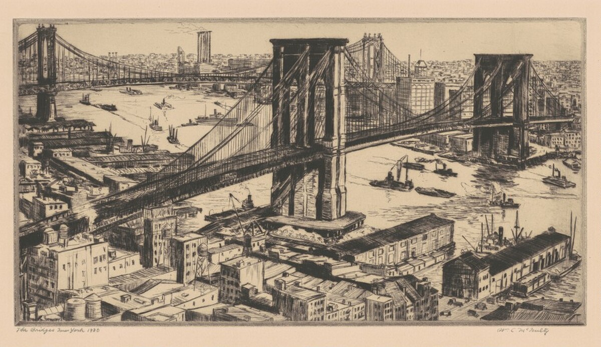 The Bridges, New York by William C. McNulty