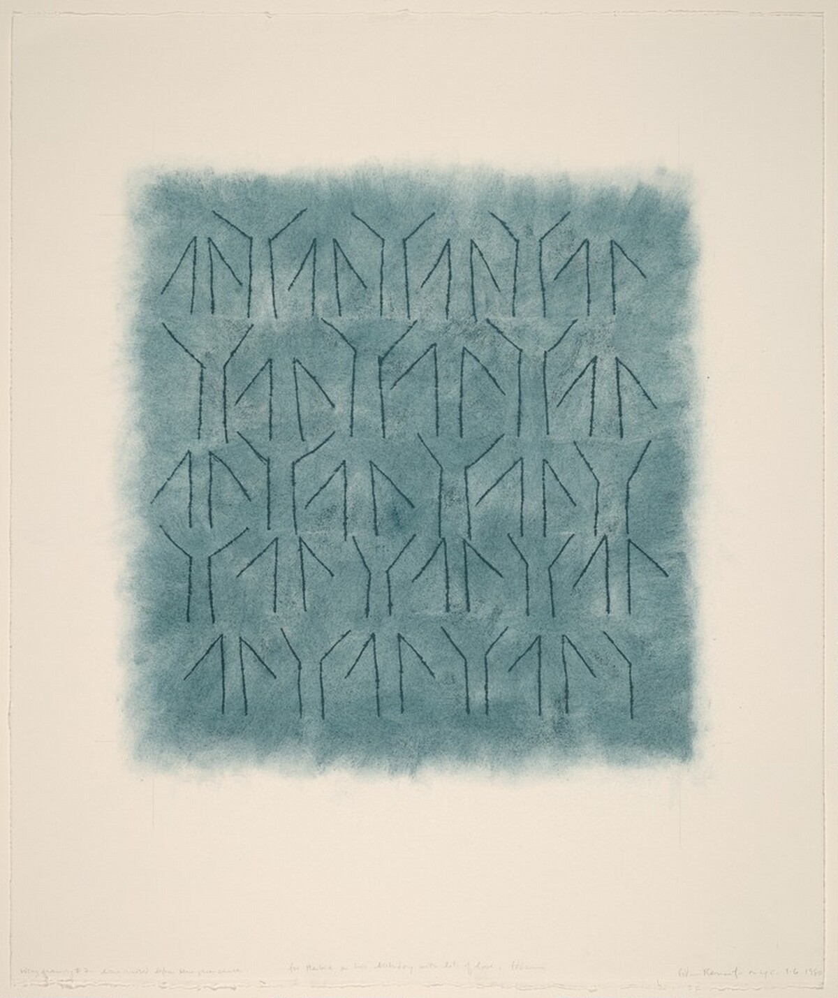 Wing Drawing #7 by Edda Renouf
