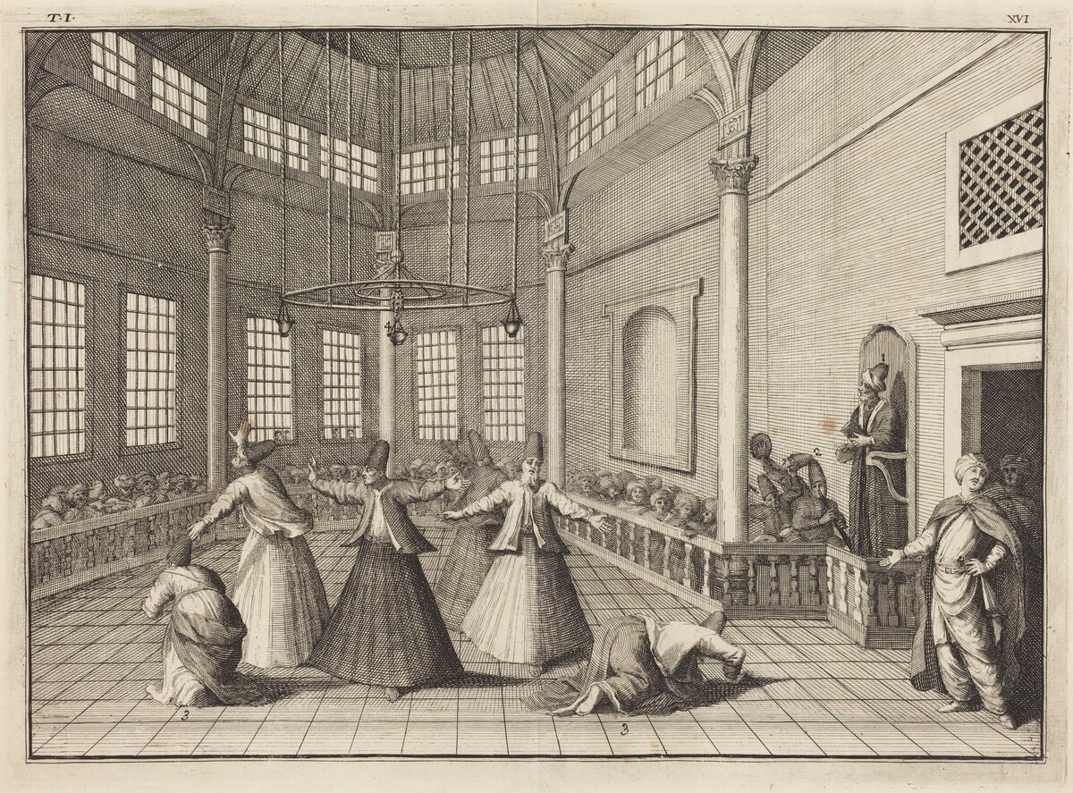 The Inside of a Mosque by William Hogarth