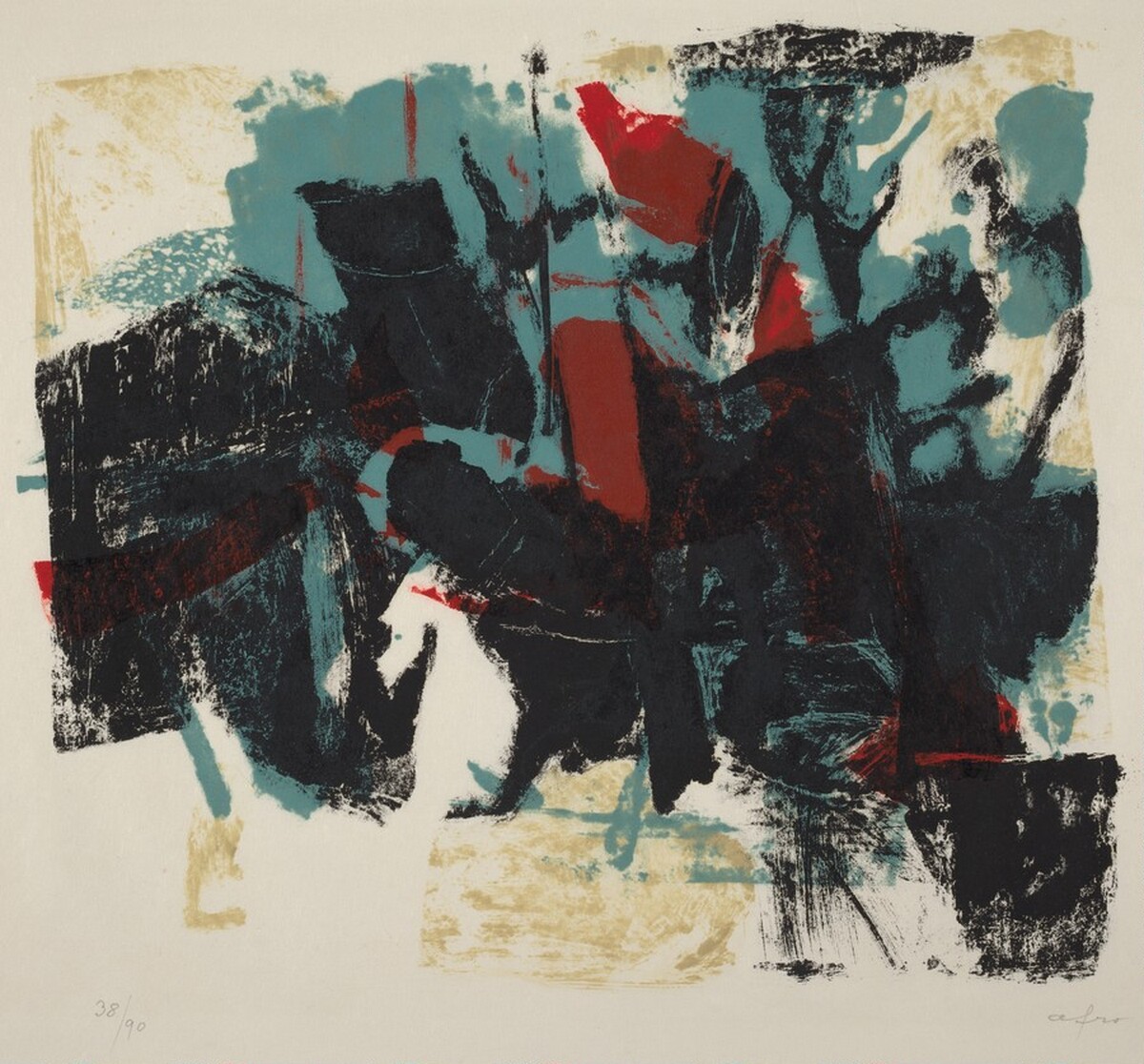 Composition by Afro (Afro Libio Basaldella)