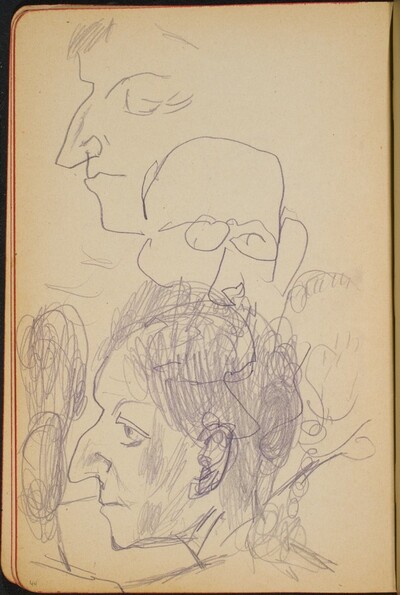Studienköpfe (Portrait Studies) [p. 44]