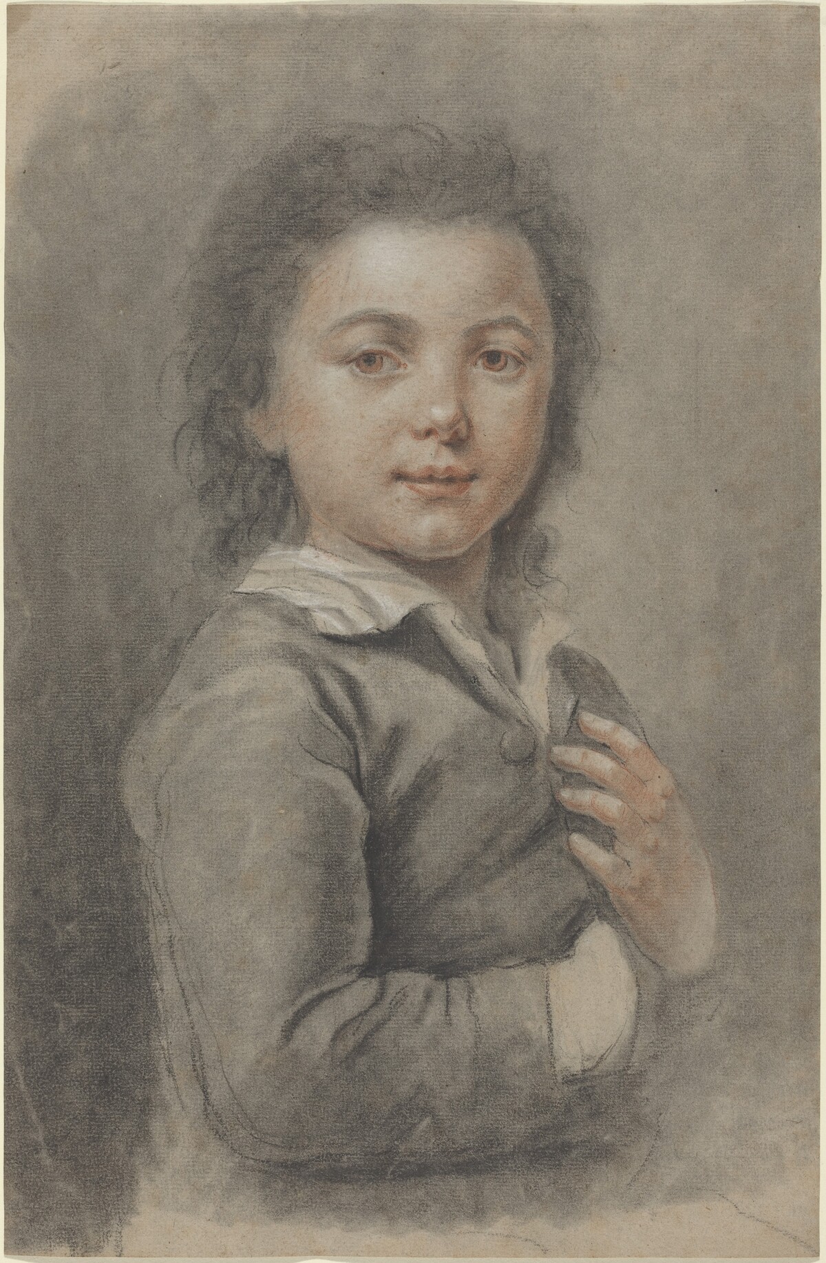 Portrait of a Young Boy by Catherine Lusurier