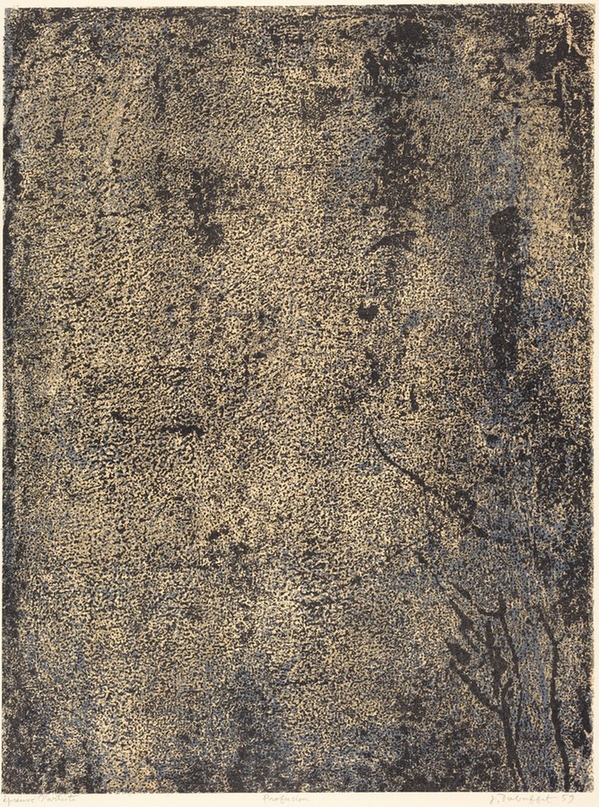 Profusion by Jean Dubuffet