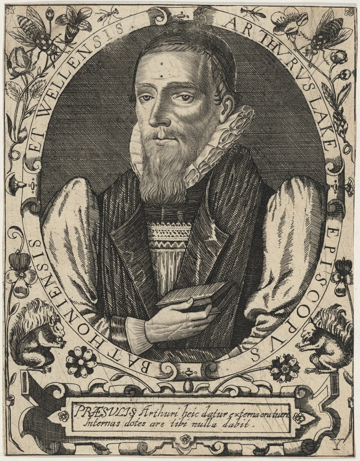 Arthur Lake, Bishop of Bath and Wells by Unknown 17th Century, after Richard Greenbury