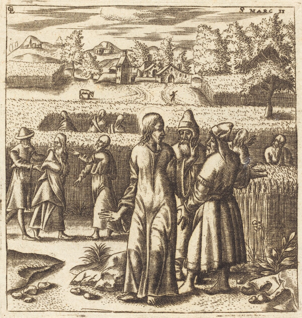 Christ and the Sabbath Laws by Léonard Gaultier